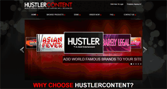Desktop Screenshot of hustlercontent.com